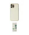 ieg™ iPhone 12 Pro Max Kılıf Ahenk Işık - Siyah 20D Premium Cam Ekran Koruyucu