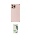 ieg™ iPhone 12 Pro Max Kılıf Ahenk Işık - Siyah 20D Premium Cam Ekran Koruyucu