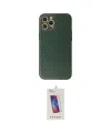 ieg™ iPhone 12 Pro Max Kılıf Ahenk Işık - Siyah Joko 5D Cam