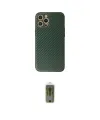 ieg™ iPhone 12 Pro Max Kılıf Ahenk Işık - Siyah Joko Magic 5D Hayalet Cam