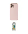ieg™ iPhone 12 Pro Max Kılıf Ahenk Işık - Siyah Polymer Nano Ekran Koruyucu