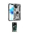 ieg™ iPhone 12 Pro Max Kılıf Ahenk Klasik Koleksiyonu - Şeffaf 360 Full Body Arka Koruyucu