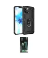 ieg™ iPhone 12 Pro Max Kılıf Ahenk Klasik Koleksiyonu - Şeffaf 360 Full Body Arka Koruyucu