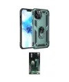 ieg™ iPhone 12 Pro Max Kılıf Ahenk Klasik Koleksiyonu - Şeffaf 360 Full Body Arka Koruyucu