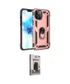 ieg™ iPhone 12 Pro Max Kılıf Ahenk Klasik Koleksiyonu - Siyah Bilvis Hayalet Cam Ekran Koruyucu