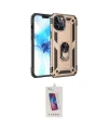 ieg™ iPhone 12 Pro Max Kılıf Ahenk Klasik Koleksiyonu - Siyah Joko 5D Cam