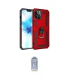 ieg™ iPhone 12 Pro Max Kılıf Ahenk Klasik Koleksiyonu - Siyah Joko Magic 5D Cam