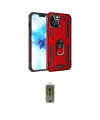 ieg™ iPhone 12 Pro Max Kılıf Ahenk Klasik Koleksiyonu - Siyah Joko Magic 5D Hayalet Cam