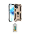 ieg™ iPhone 12 Pro Max Kılıf Ahenk Klasik Koleksiyonu - Siyah Polymer Nano Ekran Koruyucu