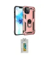 ieg™ iPhone 12 Pro Max Kılıf Ahenk Klasik Koleksiyonu - Siyah Polymer Nano Ekran Koruyucu