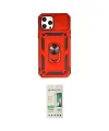 ieg™ iPhone 12 Pro Max Kılıf Ahenk Klasik - Siyah 20D Premium Cam Ekran Koruyucu