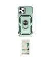 ieg™ iPhone 12 Pro Max Kılıf Ahenk Klasik - Siyah 20D Premium Cam Ekran Koruyucu