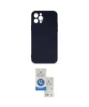 ieg™ iPhone 12 Pro Max Kılıf Ahenk Serisi - Şeffaf Royal Nano Ekran Koruyucu