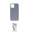 ieg™ iPhone 12 Pro Max Kılıf Ahenk Serisi - Şeffaf Uv Polymer Nano Ekran Koruyucu