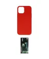 ieg™ iPhone 12 Pro Max Kılıf Ahenk Serisi - Siyah 360 Mat Full Body Arka Koruyucu