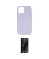 ieg™ iPhone 12 Pro Max Kılıf Ahenk Serisi - Siyah 3D Antistatik Hayalet Cam Ekran Koruyucu