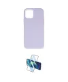 ieg™ iPhone 12 Pro Max Kılıf Ahenk Serisi - Siyah 3D Antistatik Seramik Nano Ekran Koruyucu