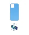ieg™ iPhone 12 Pro Max Kılıf Ahenk Serisi - Siyah 3D Antistatik Seramik Nano Ekran Koruyucu