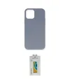 ieg™ iPhone 12 Pro Max Kılıf Ahenk Serisi - Siyah Polymer Nano Ekran Koruyucu