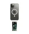 ieg™ iPhone 12 Pro Max Kılıf Ahenk Yansıma Prime - Şeffaf 360 Full Body Arka Koruyucu