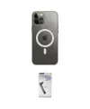 ieg™ iPhone 12 Pro Max Kılıf Ahenk Yansıma Prime - Şeffaf Uv Polymer Nano Ekran Koruyucu
