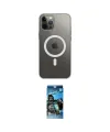 ieg™ iPhone 12 Pro Max Kılıf Ahenk Yansıma Prime - Siyah 34D Izgaralı Cam