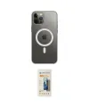ieg™ iPhone 12 Pro Max Kılıf Ahenk Yansıma Prime - Siyah 6D Mat Seramik Hayalet Nano Ekran Koruyucu