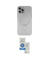 ieg™ iPhone 12 Pro Max Kılıf Akış Minimal Özel Seri - Şeffaf Royal Nano Ekran Koruyucu