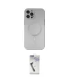 ieg™ iPhone 12 Pro Max Kılıf Akış Minimal Özel Seri - Şeffaf Uv Polymer Nano Ekran Koruyucu