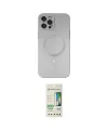 ieg™ iPhone 12 Pro Max Kılıf Akış Minimal Özel Seri - Siyah 20D Premium Cam Ekran Koruyucu