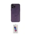 ieg™ iPhone 12 Pro Max Kılıf Akış Minimal Özel Seri - Siyah Joko 5D Cam