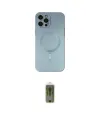 ieg™ iPhone 12 Pro Max Kılıf Akış Minimal Özel Seri - Siyah Joko Magic 5D Hayalet Cam