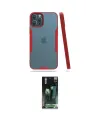 ieg™ iPhone 12 Pro Max Kılıf Atlas Asil Serisi - Şeffaf 360 Full Body Arka Koruyucu