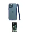 ieg™ iPhone 12 Pro Max Kılıf Atlas Asil Serisi - Şeffaf 360 Full Body Arka Koruyucu