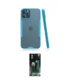 ieg™ iPhone 12 Pro Max Kılıf Atlas Asil Serisi - Şeffaf 360 Full Body Arka Koruyucu