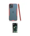 ieg™ iPhone 12 Pro Max Kılıf Atlas Asil Serisi - Şeffaf 360 Full Body Arka Koruyucu