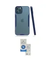 ieg™ iPhone 12 Pro Max Kılıf Atlas Asil Serisi - Şeffaf Royal Nano Ekran Koruyucu