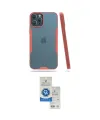 ieg™ iPhone 12 Pro Max Kılıf Atlas Asil Serisi - Şeffaf Royal Nano Ekran Koruyucu