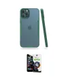 ieg™ iPhone 12 Pro Max Kılıf Atlas Asil Serisi - Şeffaf Temperli Cam Ekran Koruyucu