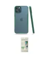 ieg™ iPhone 12 Pro Max Kılıf Atlas Asil Serisi - Siyah 20D Premium Cam Ekran Koruyucu