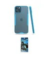 ieg™ iPhone 12 Pro Max Kılıf Atlas Asil Serisi - Siyah 34D Izgaralı Cam
