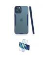ieg™ iPhone 12 Pro Max Kılıf Atlas Asil Serisi - Siyah 3D Antistatik Seramik Nano Ekran Koruyucu