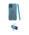 ieg™ iPhone 12 Pro Max Kılıf Atlas Asil Serisi - Siyah 3D Antistatik Seramik Nano Ekran Koruyucu