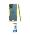 ieg™ iPhone 12 Pro Max Kılıf Atlas Asil Serisi - Siyah 5D Eko Cam Ekran Koruyucu