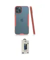 ieg™ iPhone 12 Pro Max Kılıf Atlas Asil Serisi - Siyah Bilvis Hayalet Cam Ekran Koruyucu