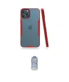 ieg™ iPhone 12 Pro Max Kılıf Atlas Asil Serisi - Siyah Joko Magic 5D Cam
