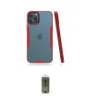 ieg™ iPhone 12 Pro Max Kılıf Atlas Asil Serisi - Siyah Joko Magic 5D Hayalet Cam