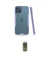 ieg™ iPhone 12 Pro Max Kılıf Atlas Asil Serisi - Siyah Joko Magic 5D Hayalet Cam