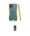 ieg™ iPhone 12 Pro Max Kılıf Atlas Asil Serisi - Siyah Joko Magic 5D Hayalet Cam