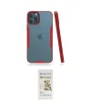 ieg™ iPhone 12 Pro Max Kılıf Atlas Asil Serisi - Siyah Mat Seramik Nano Ekran Koruyucu